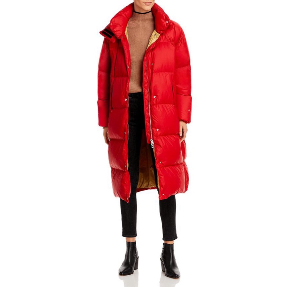 rag & bone Red Puffer Coat